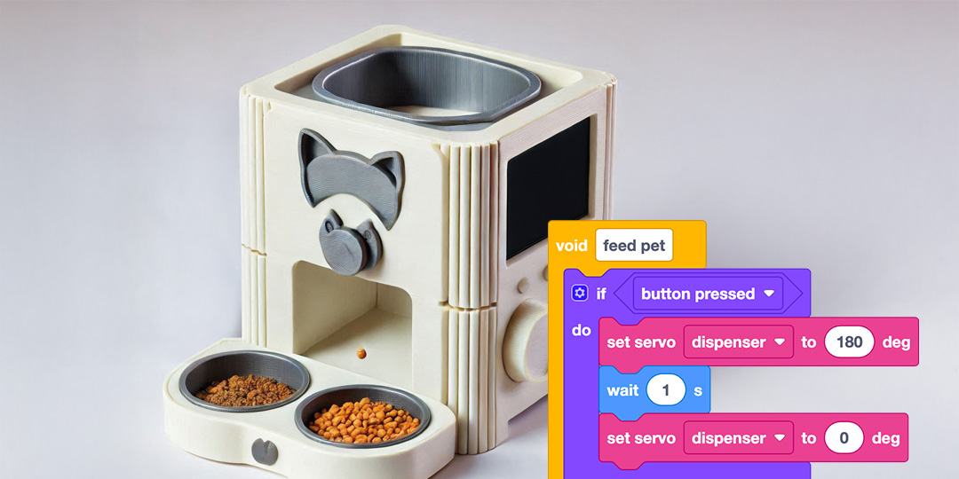 Code Kit Automated Pet Feeder Concept