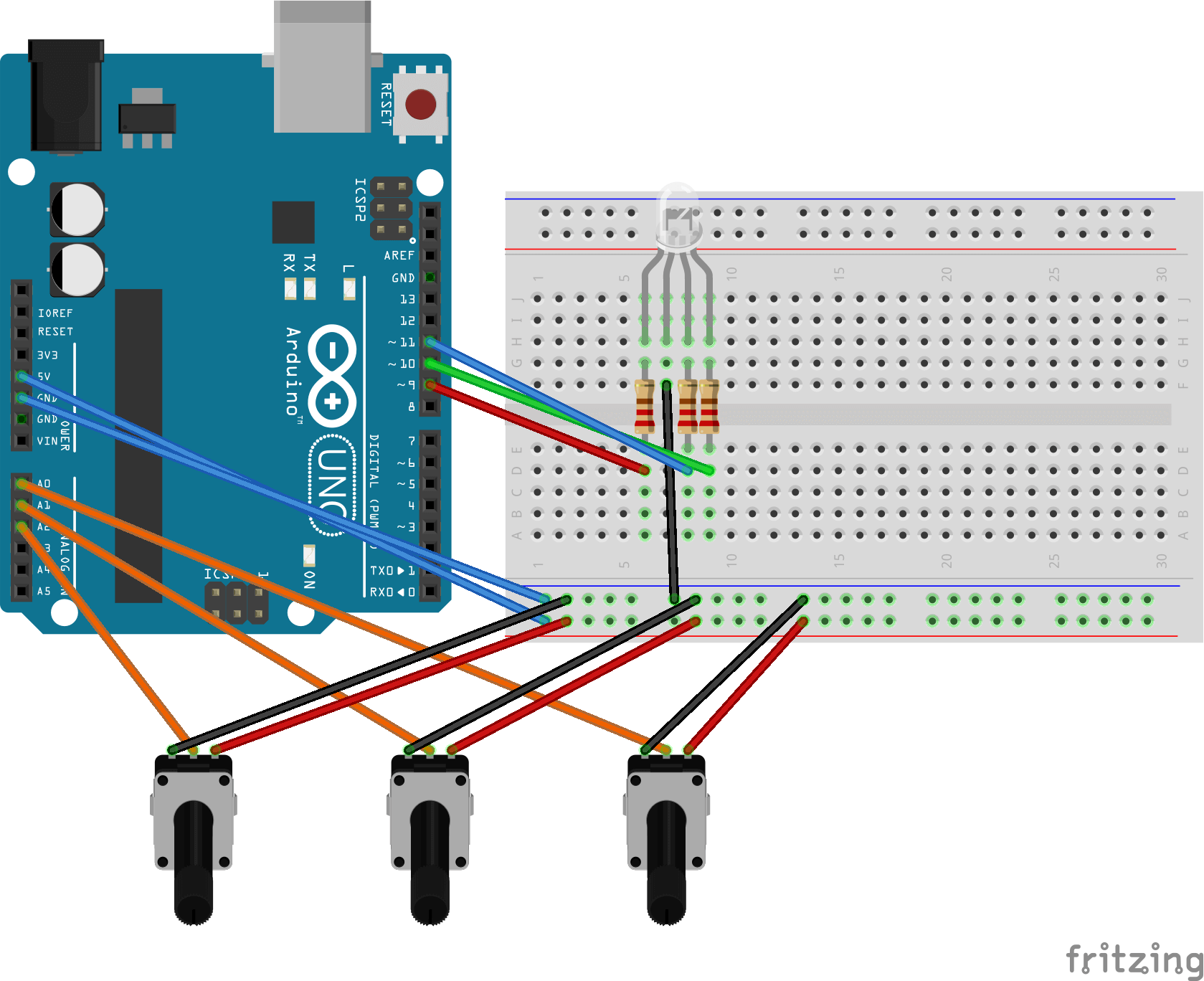 RGB Colour Kitchen Schematic bb